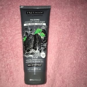 Polishing charcoal+black sugar gel mask+scrub